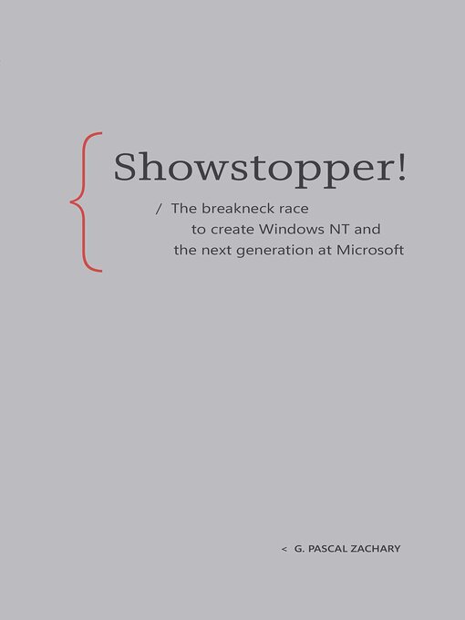 Cover image for Showstopper!